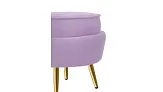 Кресло с пуфом ракушка Pearl Purple №7 в Краснодаре