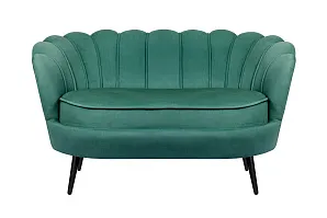 купить стильный Дизайнерский диван Pearl Double Green V2 на черных ножках в Краснодаре
