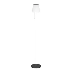 901899 Торшер на солнечн. батарее, димм. SCORDIANO-L, H1200, 2,3W(LED), IP44, 3000K, 4000K, 6500K, 220lm, сталь, черный/пластик, белый в Краснодаре