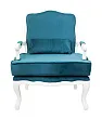 Полукресло модерн Nitro Blue and White №0 в Краснодаре