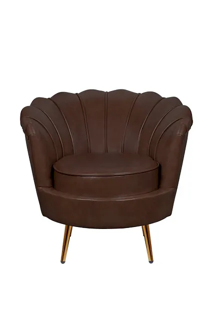 Низкое кресло ракушка Pearl Brown V2 в Краснодаре Низкое кресло ракушка Pearl Brown V2 в Краснодаре