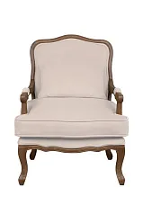 фото Мягкое полукресло с подлокотниками Nitro Beige V3 в интерьере в Краснодаре