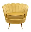 Низкое кресло ракушка Pearl Yellow №0 в Краснодаре