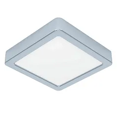 купить красивые 900649 Накладной светильник FUEVA 5, 11W (LED), 3000K, IP44, L160, B160, H28, сталь, хром / пластик, белый в интернет-магазине в Краснодаре