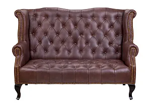 стильный Кожаный дизайнерский диван лофт Royal Sofa Brown в Краснодаре