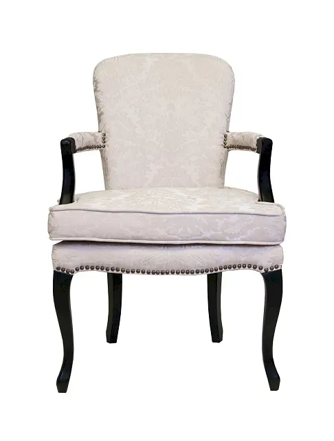 Мягкое полукресло с подлокотниками Anver Beige and Black