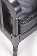 Классическое американское кресло Colin Black Leather №4 в Краснодаре