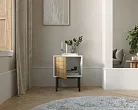 Тумбочка с дверкой  КОТО (KOTO) арт KT02 Белый №1