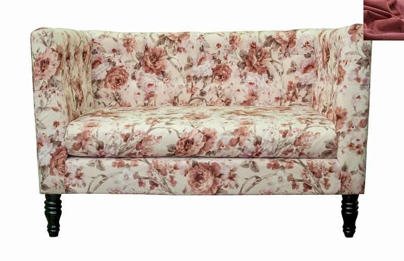 Диван современный Rose Flower красный в Краснодаре Диван современный Rose Flower красный