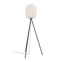 стильные 44104 Торшер BELGRAVE, 1x60W(E27), сталь, черный, бумага, белый в Краснодаре