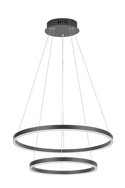 Люстра Orblaze 2 rings 600 black