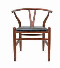 Стул Wishbone Classic Leather в Краснодаре