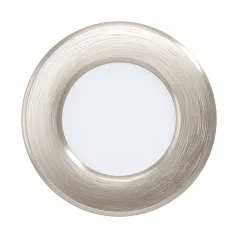 купить красивые 99152 Светодиодный встраиваемый светильник FUEVA 5, 2,7W (LED), ?86, ET26, 330lm, 4000K, сталь, никель в Краснодаре