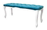 Оттоманка Kina Narrow Blue and White №1