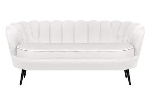 красивый Диван ракушка Pearl Triple Beige на черных ножках на заказ в Краснодаре