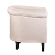 Низкое кресло Swaun Beige Velvet №2 в Краснодаре