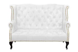 купить Кожаный дизайнерский диван лофт Royal Sofa White в интернет-магазине в Краснодаре