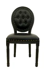 купить стильный Стул Volker Button Black в Краснодаре