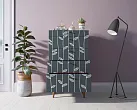 Комод высокий "Бербер (Berber)" принт 18 арт BB10/Print_18 №3