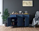 Комод "Жуль Верн" 3 ящика 3 дверки арт JV38ETGB №1 в Краснодаре