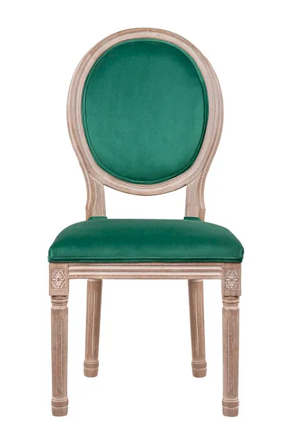 Стул с круглой спинкой Volker Oak Green V2