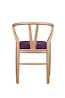 Стул ретро Wishbone Purple №3 в Краснодаре