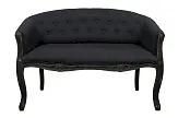 Двухместный дизайнерский диван Kandy Double Black Old №0 в Краснодаре