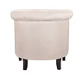 Низкое кресло Swaun Beige Velvet №3