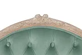 Мягкий стул с подлокотниками Mones Green №4