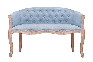 купить Дизайнерский двухместный диван Kandy Double Light Blue в Краснодаре