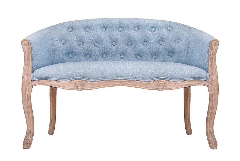 Дизайнерский двухместный диван Kandy Double Light Blue в Краснодаре Дизайнерский двухместный диван Kandy Double Light Blue