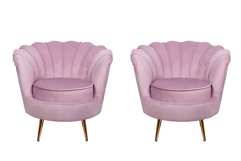 Комплект кресел ракушка Pearl Pink