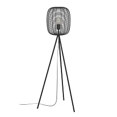 заказать 43968 Торшер RINROE, 1X40W (E27), H1405, сталь, черный в интернет-магазине в Краснодаре