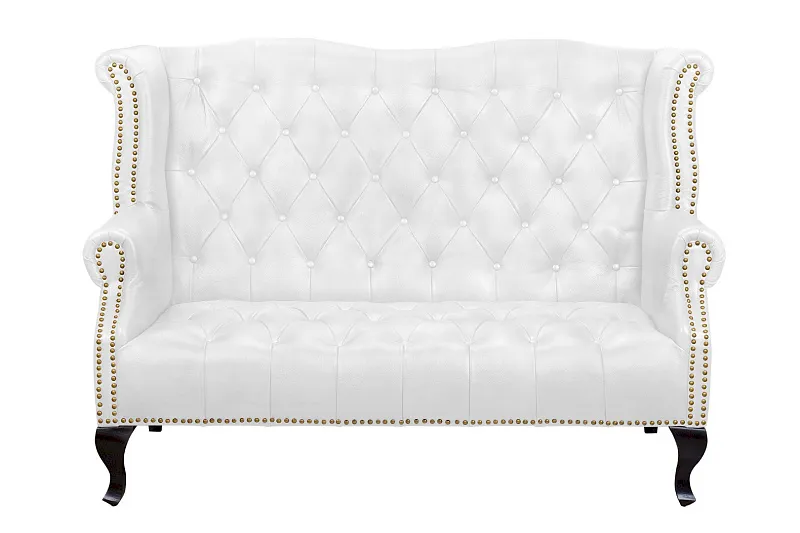 Кожаный дизайнерский диван лофт Royal Sofa White в Краснодаре Кожаный дизайнерский диван лофт Royal Sofa White