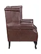 Каминное кожаное кресло Royal Brown №2 в Краснодаре