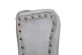 Дизайнерский барный стул Skipton Grey Velvet №4 в Краснодаре