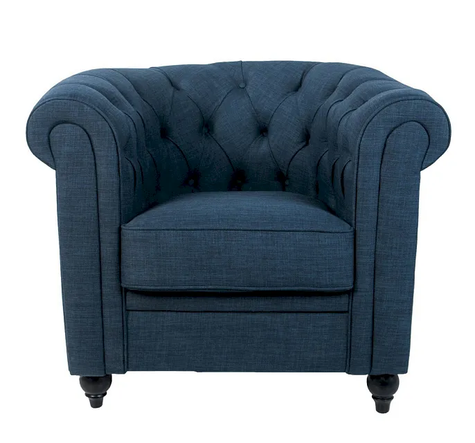 Низкое кресло Nala Blue в Краснодаре