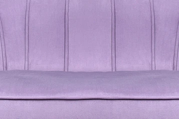купить Диван ракушка для гостиниц Pearl Triple Purple на черных ножках в Краснодаре