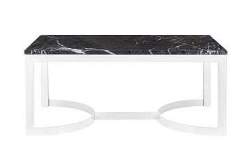 фото Журнальный столик прямоугольный Aron Marble-W в интерьере в Краснодаре
