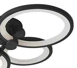 заказать Люстра Oris 4 rings black в Краснодаре