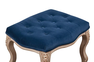 Дизайнерская банкетка Kina Velvet Blue в Краснодаре