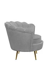 купить красивые Низкое кресло ракушка Pearl Grey V2 в интернет-магазине в Краснодаре