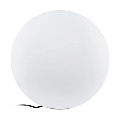 Уличный напольный светильник MONTEROLO-Z, E27, 1X9W, IP65, H300, ?300, пластик, белый в Краснодаре