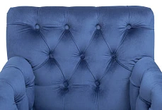 купить красивое Кресло Zander Deep Blue в интернет-магазине в Краснодаре