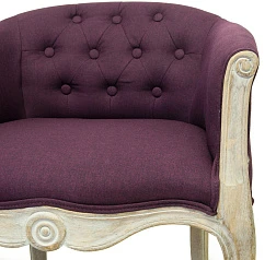 Низкое кресло Kandy Violet на заказ в Краснодаре