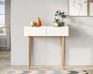 Консоль с двумя ящиками "Line" LN16/GR1/beige в Краснодаре