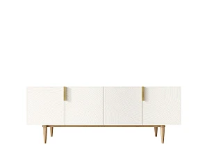 Комод под TV с четыремя дверками "Line" LN06/GR1/beige в Краснодаре