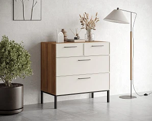 Комод с четырьмя ящиками "Nicole" NR22 в интернет-магазине в Краснодаре