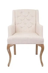 фото Мягкий стул с подлокотниками Deron White в интерьере в Краснодаре