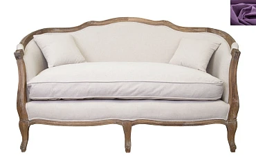 купить красивый Диван ампир Darcy 2 фиолетовый в Краснодаре